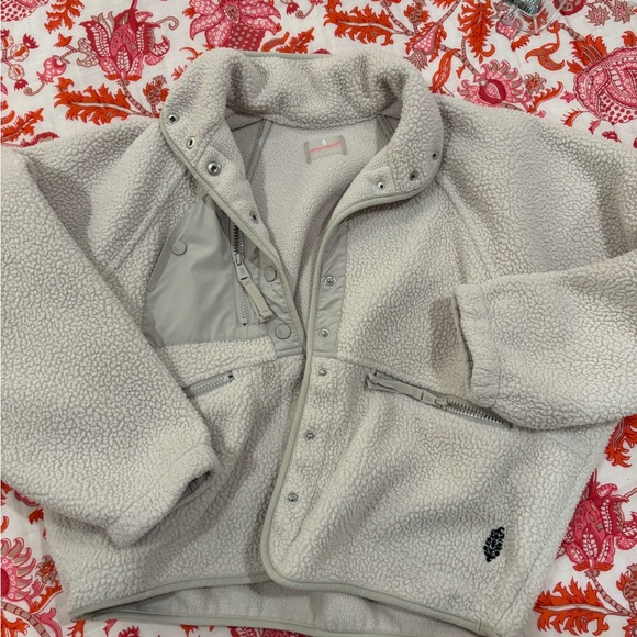 FP Movement by Free People Jackets & Blazers - FP Movement by Free People fuzzy jacket